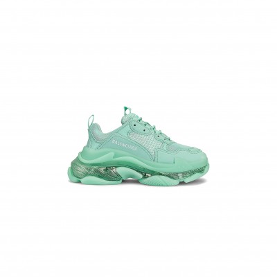 BALENCIAGA TRIPLE S TRANSPARENT SOLE SNEAKERS 541624W2GA14500